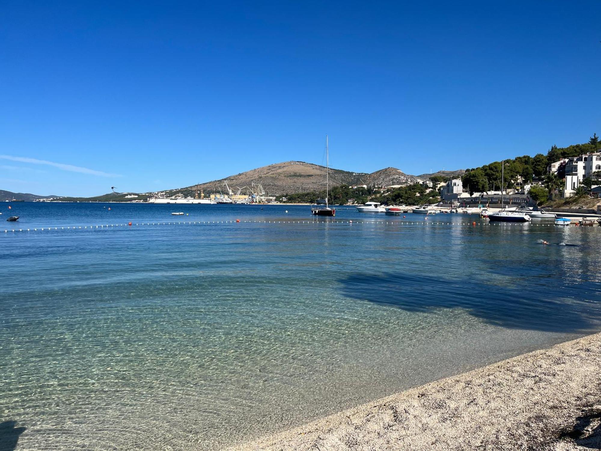 Apartments Villa Mirella 20 M From The Sea - Free Parking Trogir Exterior photo